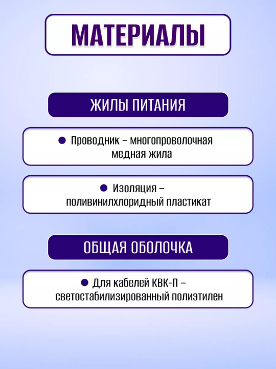 Кабель для видеонаблюдения КВК-В-2 2х0,5 мм² (200м), для внутренней прокладки, белый "VISION" TDM SQ0123-0001