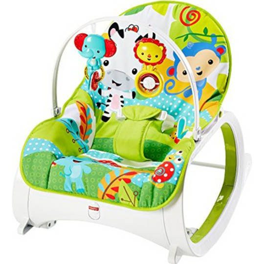 Шезлонг «Fisher-Price» Друзья тропического леса, CMR10