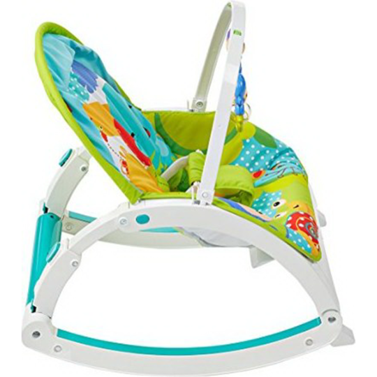 Шезлонг «Fisher-Price» Друзья тропического леса, CMR10