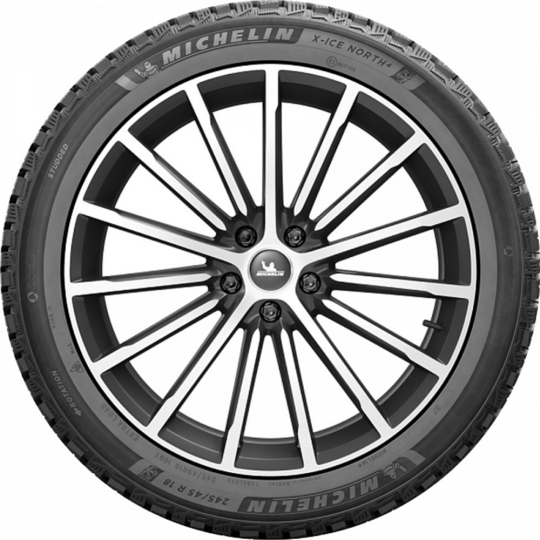 Зимняя шина «Michelin» X-Ice North 4, 225/45R17, 94T XL, шипы