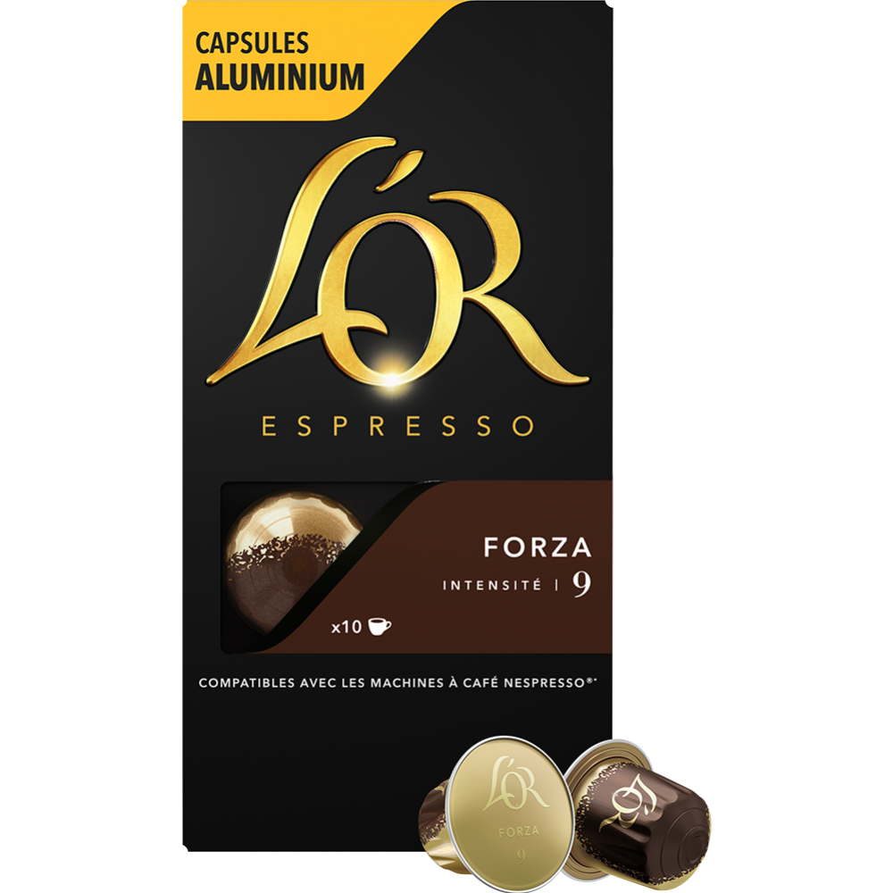 Кофе в капсулах «L’or» Espresso Forza, молотый, 10х5.2 г