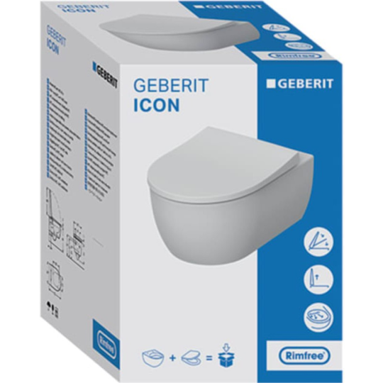 Унитаз «Geberit» iCon, 500.784.01.1