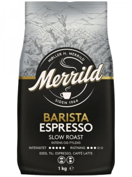 Кофе зерновой "Merrild" Barista Espresso, 1 кг