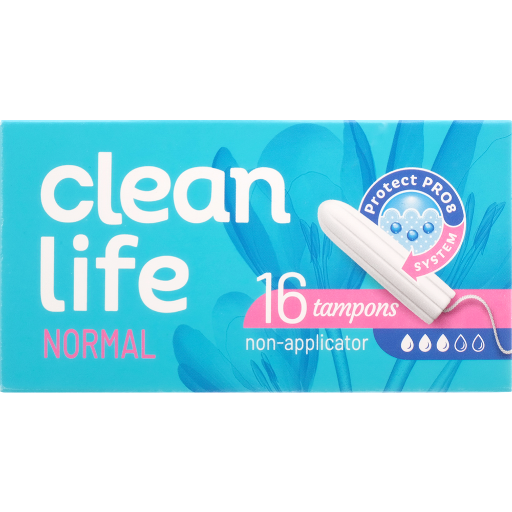 Тампоны гигиенические «Clean Life» Normal, 16 шт #1