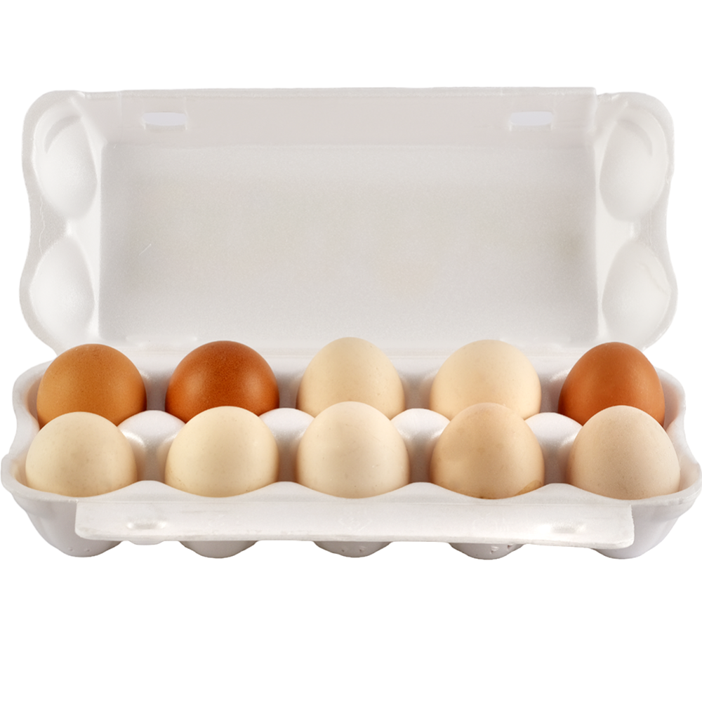 Яйца ку­ри­ные «Кре­пы­ши ма­лы­ши» С2, 10 шт