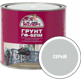 Грунтовка «Эксперт» ГФ-021М, серый, 0.8 кг