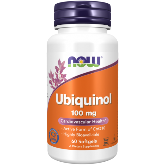 Убихинол Now Foods Co Q10 Ubiquinol, 60 капс.