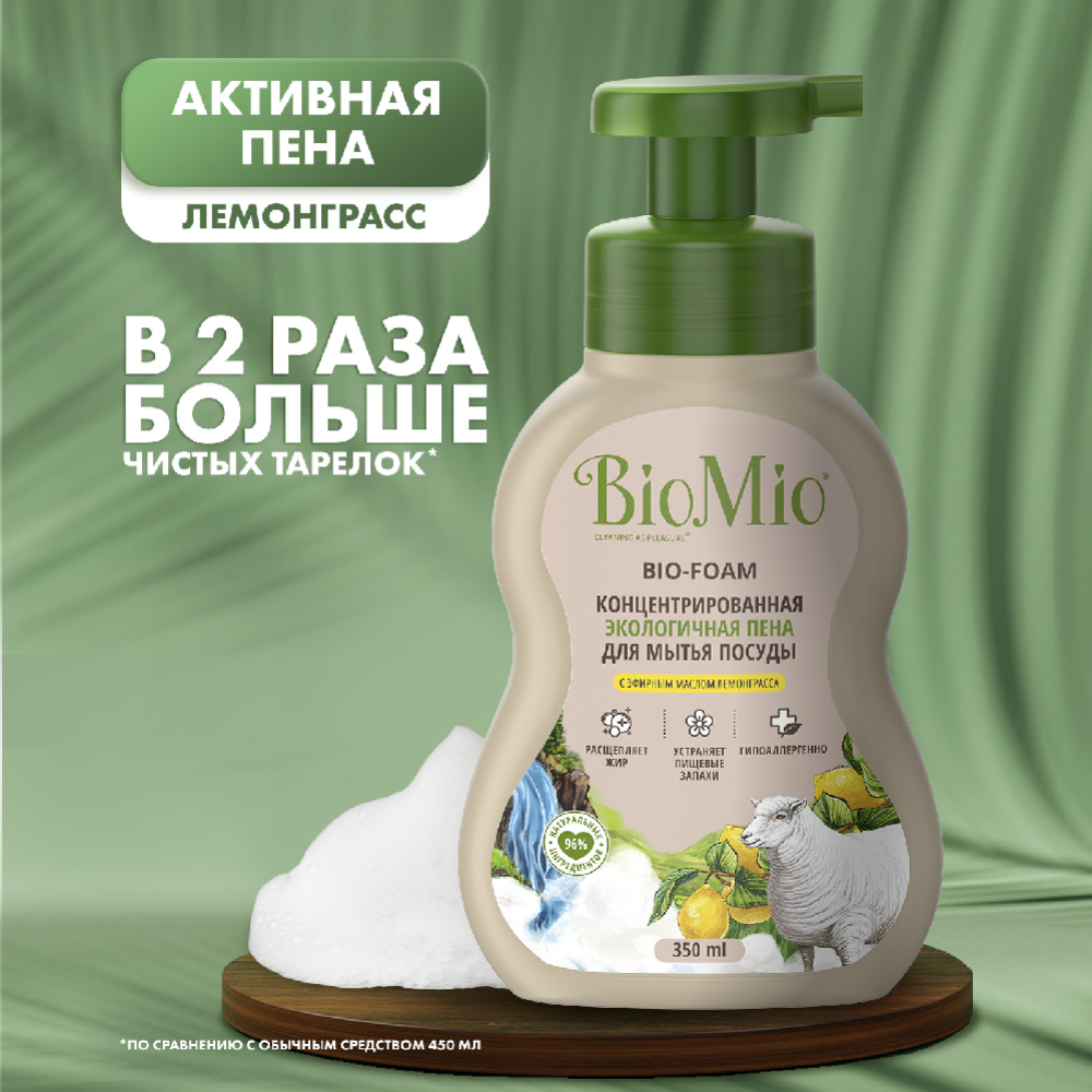 Biomio средства для мытья посуды, без запаха экологичное, цены купить в  Минске - ЕМОЛЛ