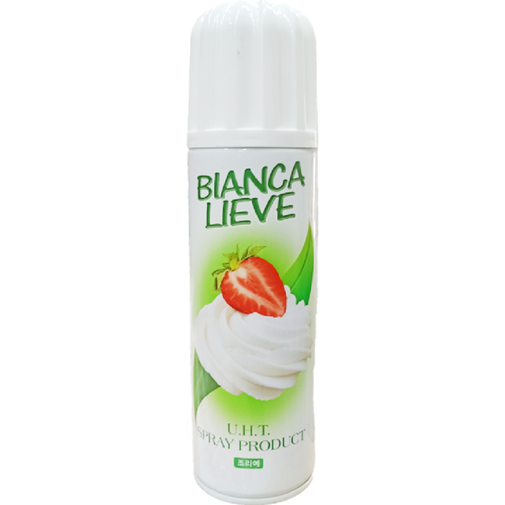 Крем взбитый «Bianca Lieve» на растительной основе, ультрапастеризованный,  250 г #0