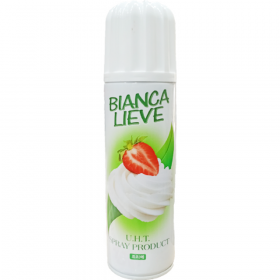 Крем взби­тый «Bianca Lieve» на рас­ти­тель­ной основе, уль­тра­па­сте­ри­зо­ван­ный,  250 г