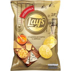 Чипсы «Lay's» Сырное ас­сор­ти с мёдом, 90 г