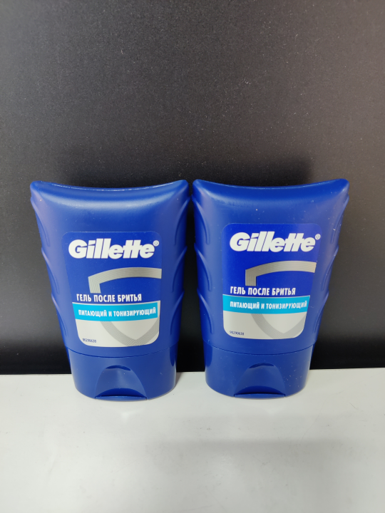 Гель после бритья муж­ской Gillette Series Nourishing and Toning / Пи­та­ю­щий и То­ни­зи­ру­ю­щий 2 шт. х 75 мл