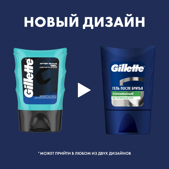 Гель после бритья муж­ской Gillette Series Nourishing and Toning / Пи­та­ю­щий и То­ни­зи­ру­ю­щий 2 шт. х 75 мл