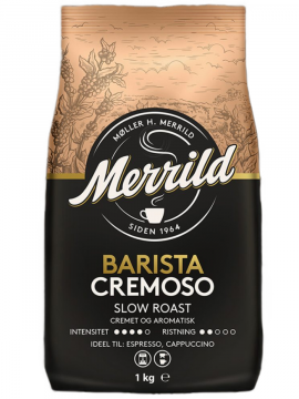 Кофе зерновой "Merrild" Barista Cremoso, 1 кг