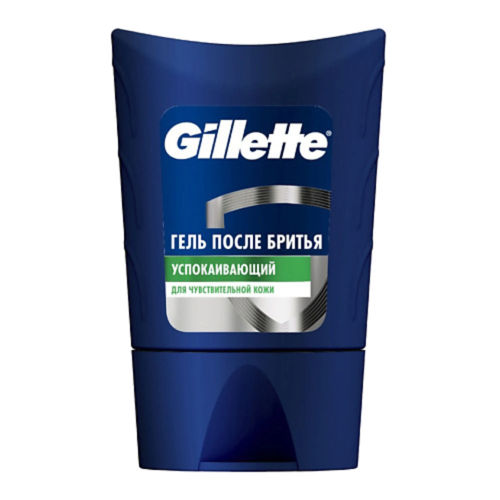 Гель после бритья муж­ской Gillette Series Sensitive / Успо­ка­и­ва­ю­щий для чув­стви­тель­ной кожи 2 шт. х 75 мл