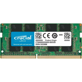 Оперативная память «Crucial» 16GB DDR4 SODIMM PC4-21300, CT16G4SFRA266