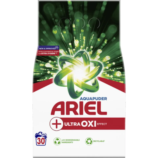 Стиральный порошок «Ariel» Ultra Oxi, 1.95 кг