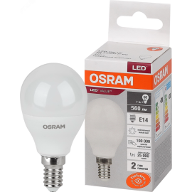 Светодиодная лампа «Osram» P60 7W 4000K Е14