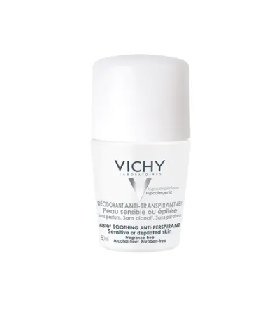 Дезодорант шариковый VICHY Deodorants Для чувствительной кожи 48 ч, 50 мл