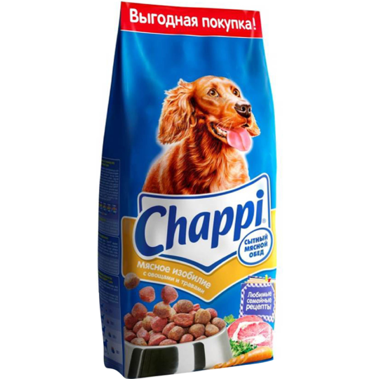 Корм для собак «Chappi» мясное изобилие, 15 кг