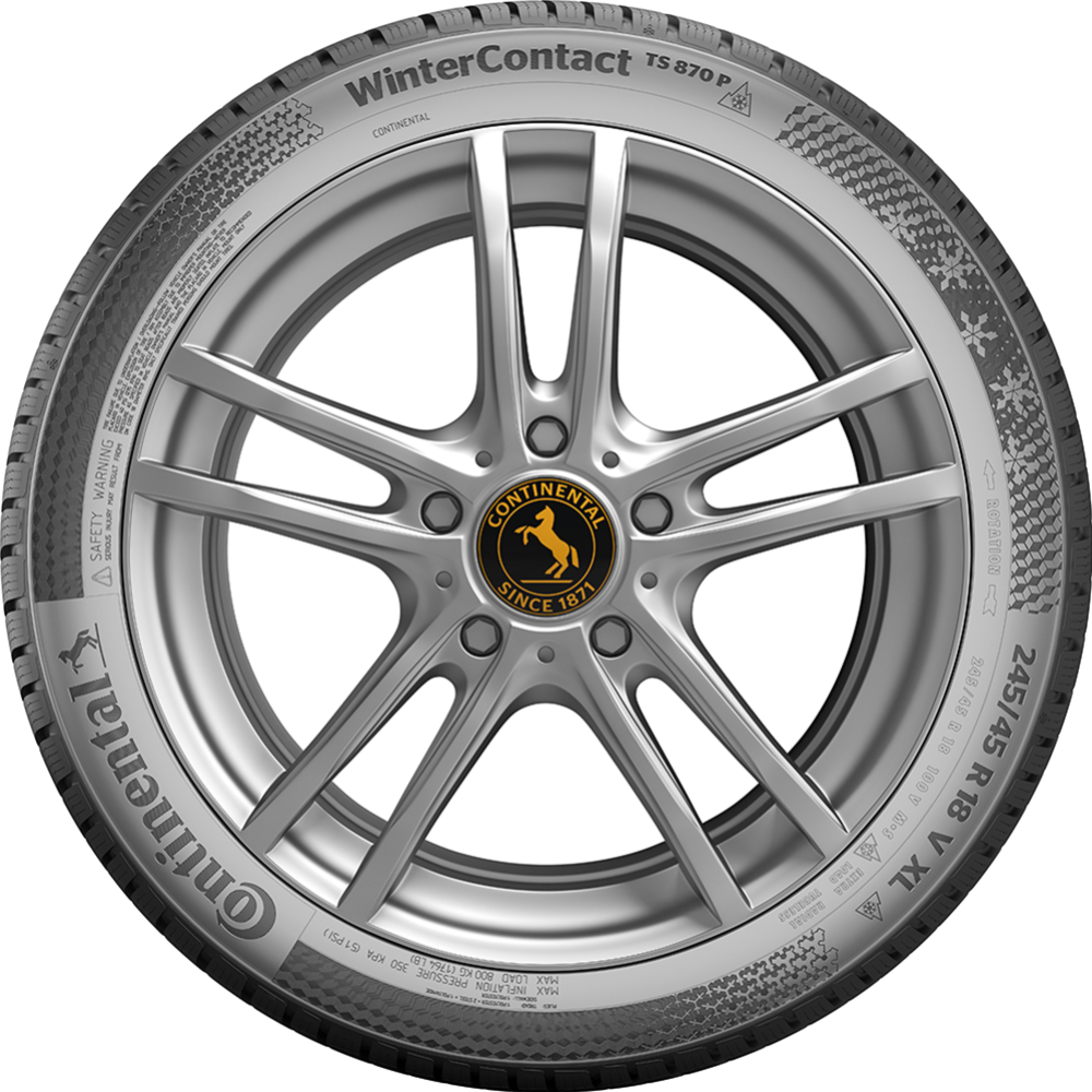 Зимняя шина «Continental» WinterContact TS 870 P, 235/40R18, 95V XL