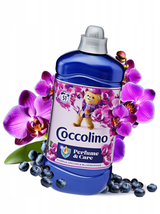 Кондиционер для стирки Coccolino PURPLE ORCHID&BLUEBERRIES 1275мл