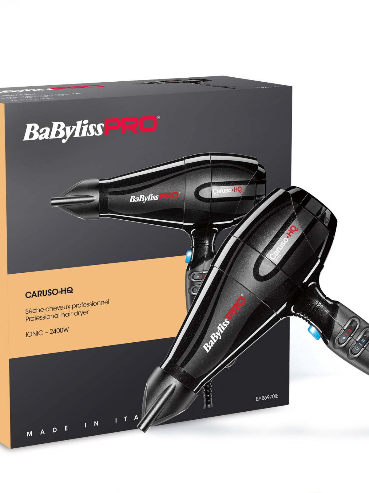 Фен для волос Babyliss Pro CARUSO HQ BAB6970IE