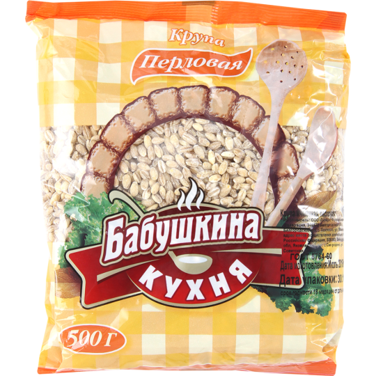 Перловая крупа «Бабушкина кухня» ячменная, 500 г