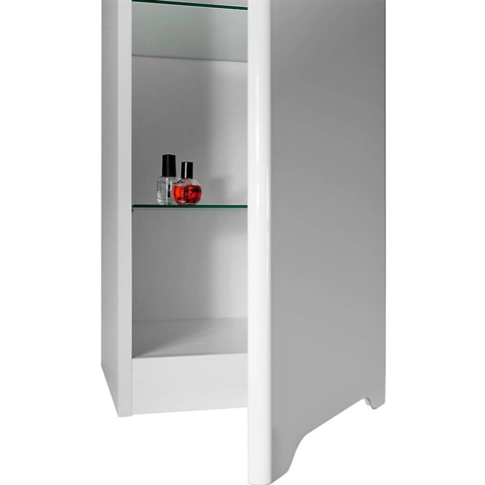 Шкафчик для ванной «Dreja» QL35, 99.0010, белый глянец, 35 см