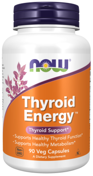 Тироид Энерджи Now Foods Thyroid Energy, 90 капс.