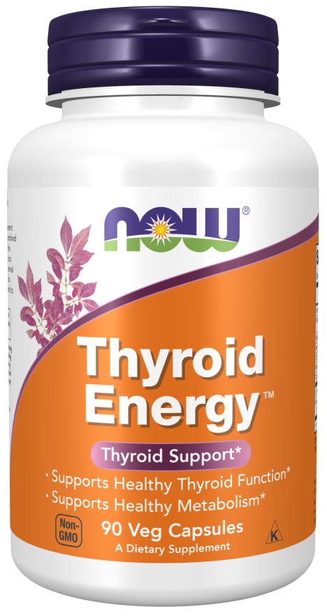 Тироид Энерджи Now Foods Thyroid Energy, 90 капс.