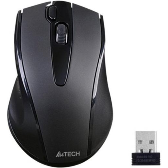 Мышь «A4Tech» G9-500FS Wireless, Black USB