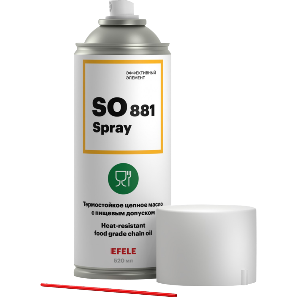 Картинка товара Масло цепное «Efele» SО-881 Spray, 91341, 520 мл