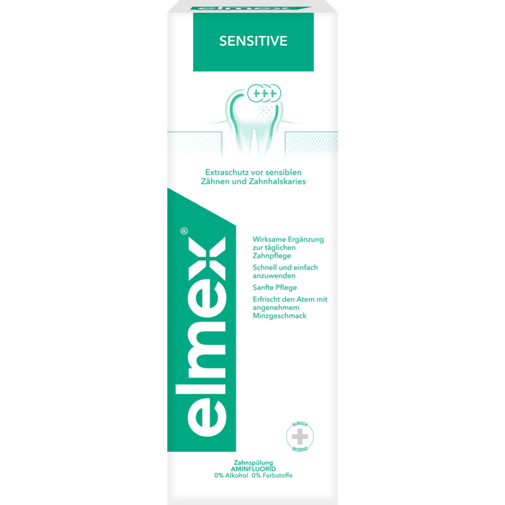 Ополаскиватель для полости рта «Elmex» Sensetive Plus, 400 мл