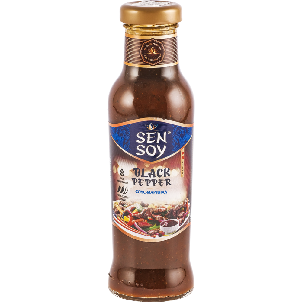 Соус «Sen Soy» Черный перец, 320 г