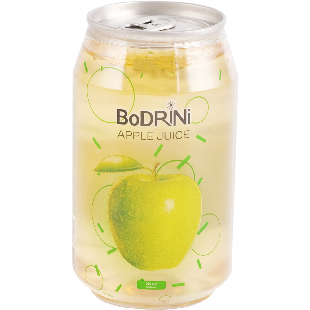 Напиток негазированный «Bodrini» яблоко, 0.31 л