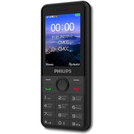 Мобильный телефон «Philips» Xenium E172, CTE172BK/00, черный