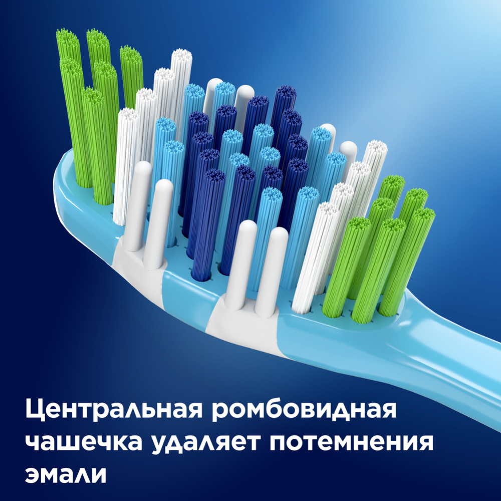 Зубная щетка «Oral-B» Complex, Пятисторонняя Чистка 40, средняя, голубой