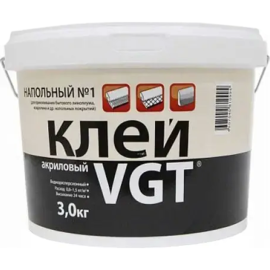 Клей для напольных покрытий «VGT» №1 Эконом, 3 кг