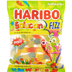 Мар­ме­лад же­ва­тель­ный «Haribo» чер­вяч­ки, с фрук­то­вым вкусом, 80 г