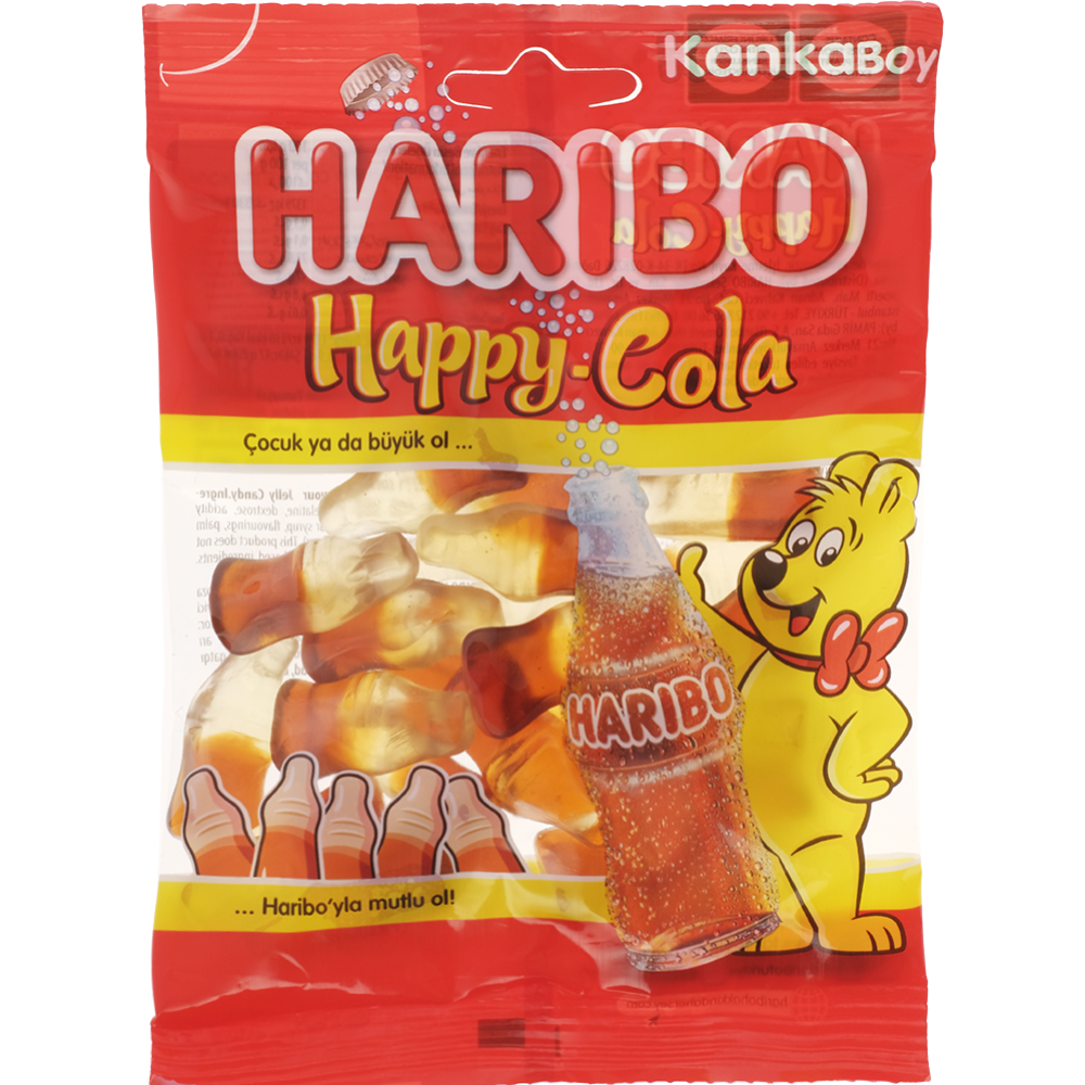 Мармелад жевательный «Haribo» со вкусом кока-колы, 80 г #0