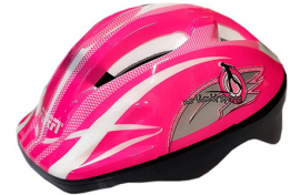 Шлем защитный для роликовых коньков FORA, розовый