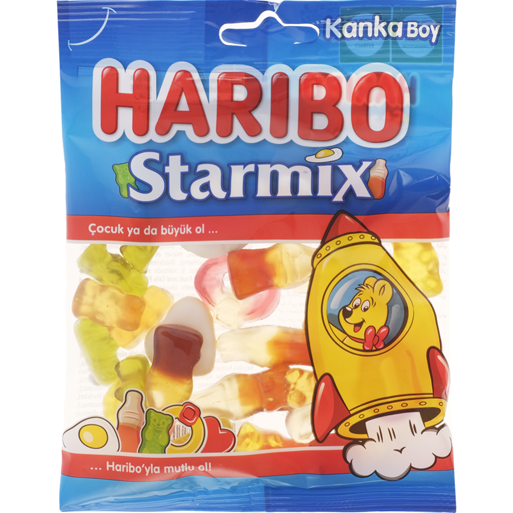 Мармелад жевательный «Haribo» Starmix, со вкусом фруктов и кока-колы , 80 г #0