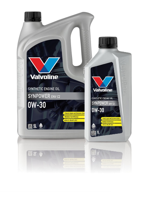 Моторное масло Valvoline SynPower ENV C2 0W-30 6л (комплект 5л+1л либо 1л х 6шт)