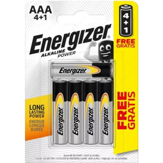 Батарейка «Energizer» AA BP4 3+1, E301534400