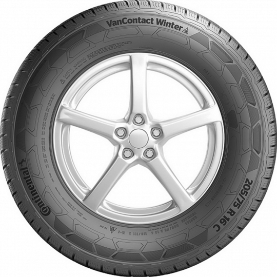 Зимняя шина «Continental» VanContact Winter, 205/70R15C, 106/104R