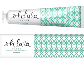 Ohlala Зубная паста DENTIFRICE MENTHE FRAICHE Toothpaste, 75 мл