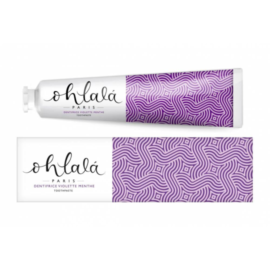 Ohlala Зубная паста DENTIFRICE VIOLETTE MENTHE Toothpaste, 75 мл