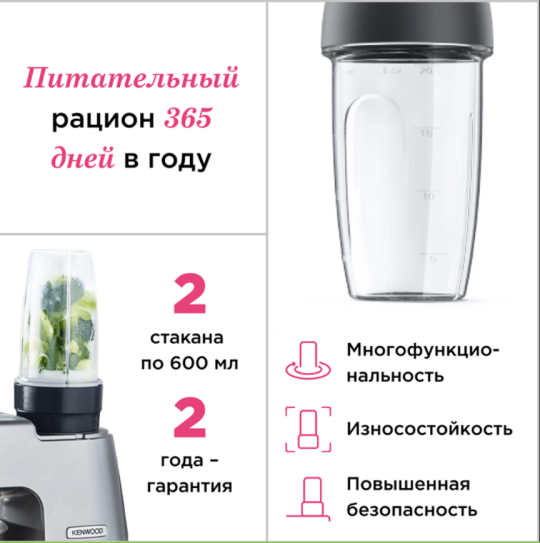 Насадка-блендер Kenwood KAH 740 PL