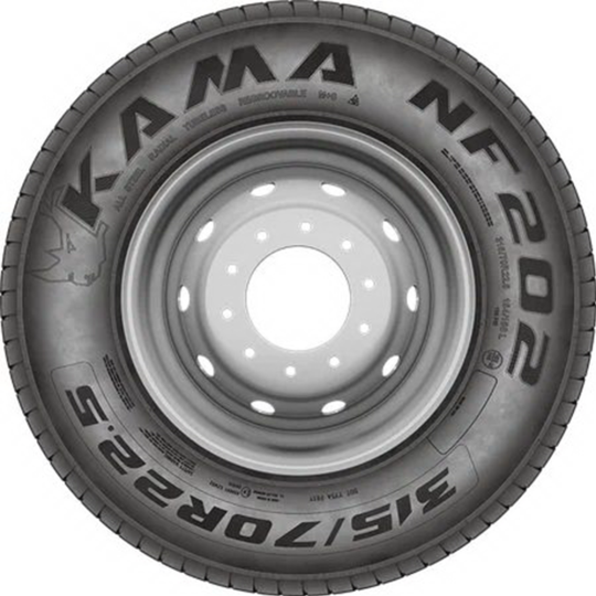 Грузовая шина «KAMA» NF 201, 245/70R19.5, 136/134M